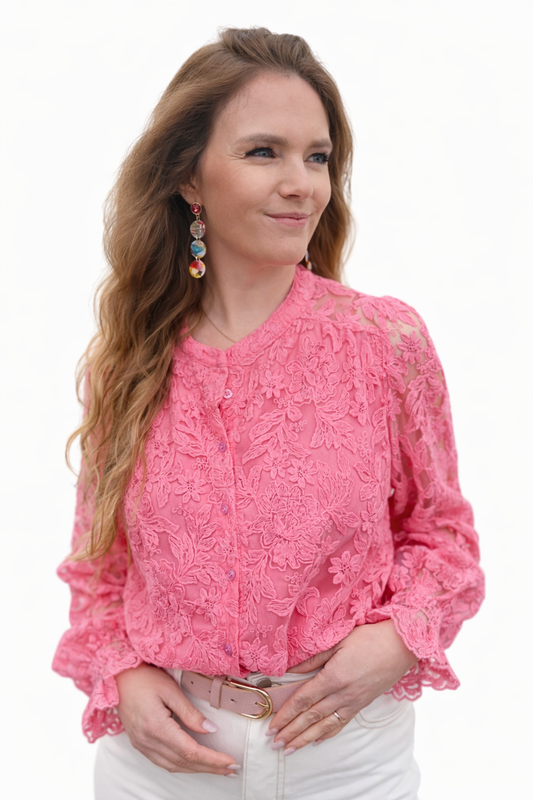 Hemd Maya roze