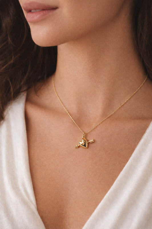 Burning Hearts NECKLACE Folie á Trois