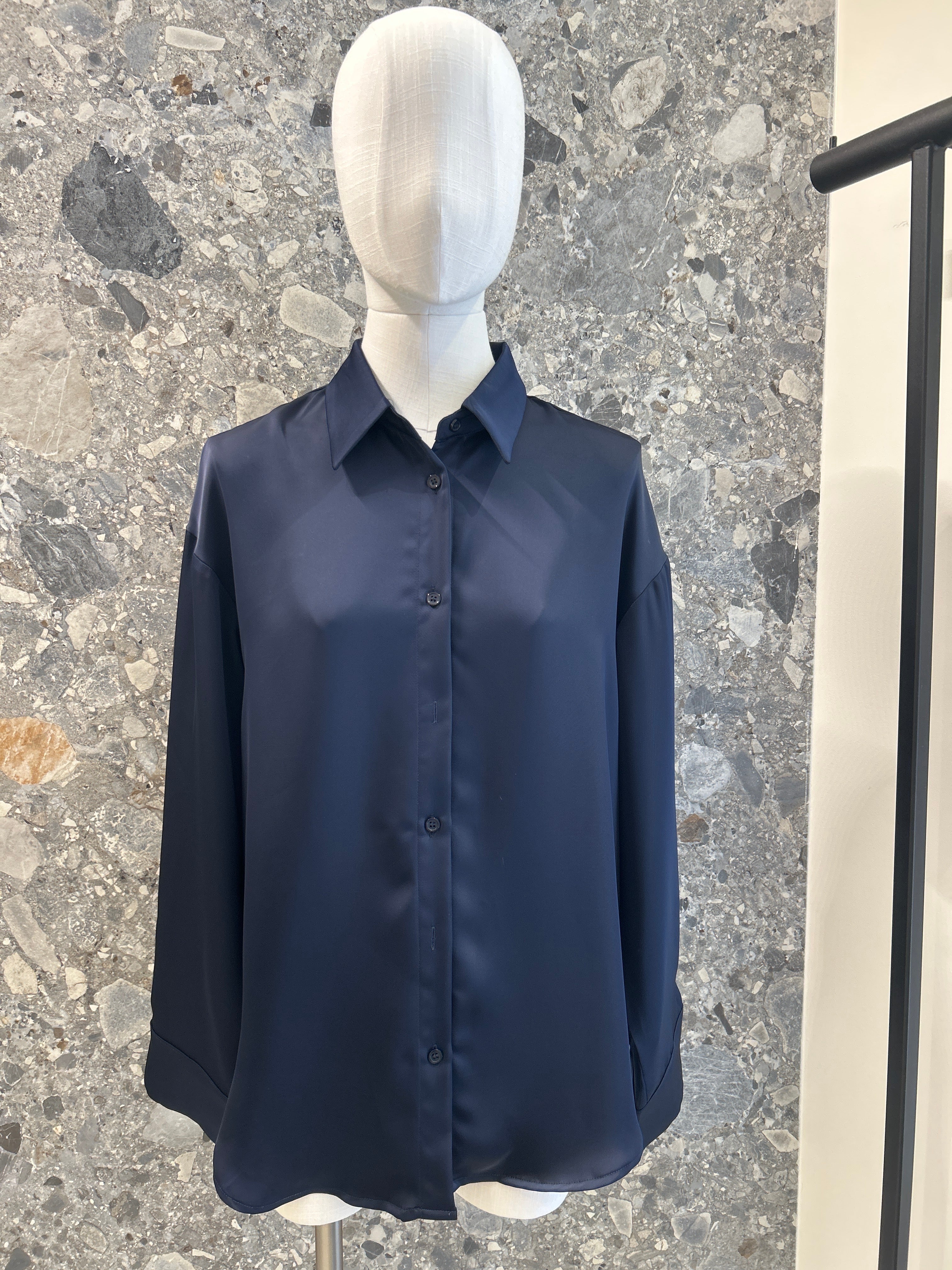 Hemd Milo navy