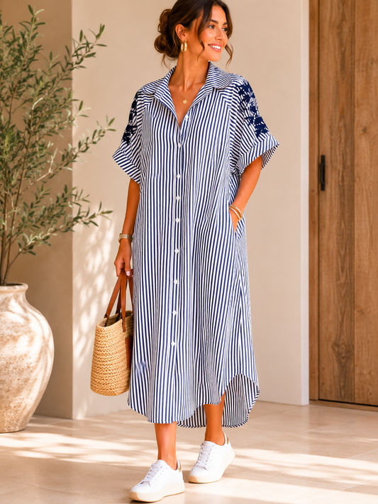 Kleed Lorene blauw