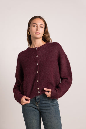 Gilet Musy Bordeaux