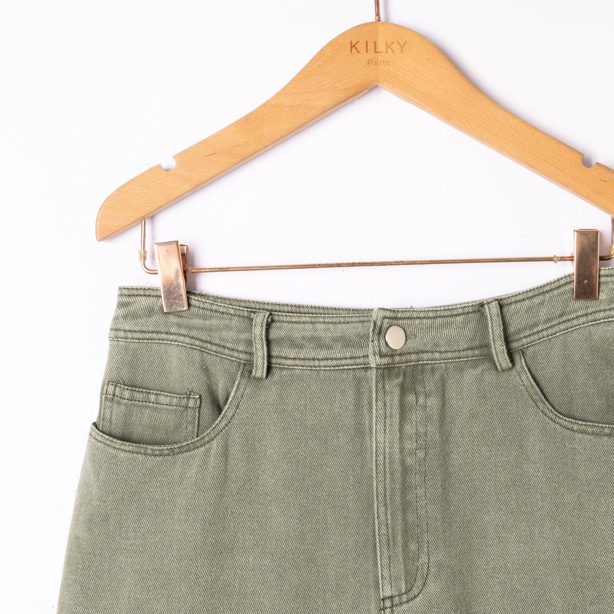 Jeansrok Kimberly kaki