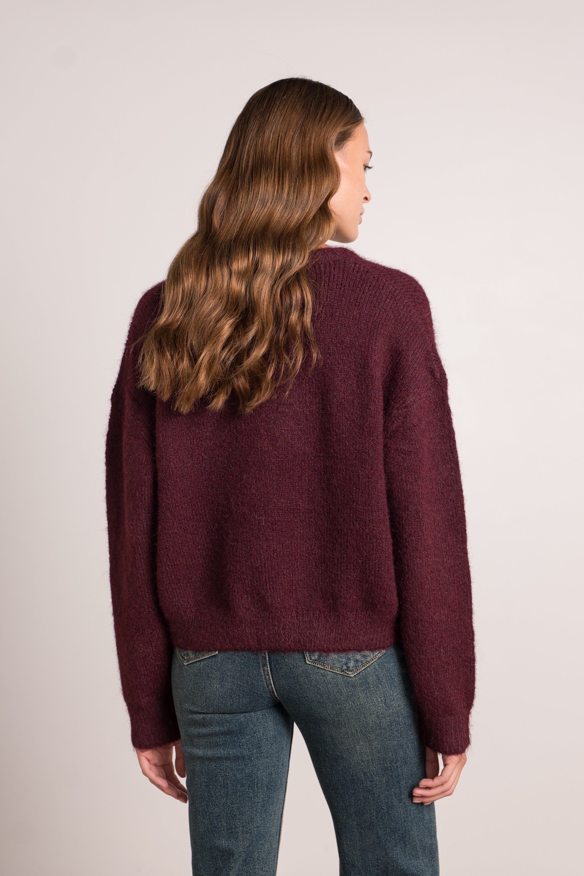 Gilet Musy Bordeaux