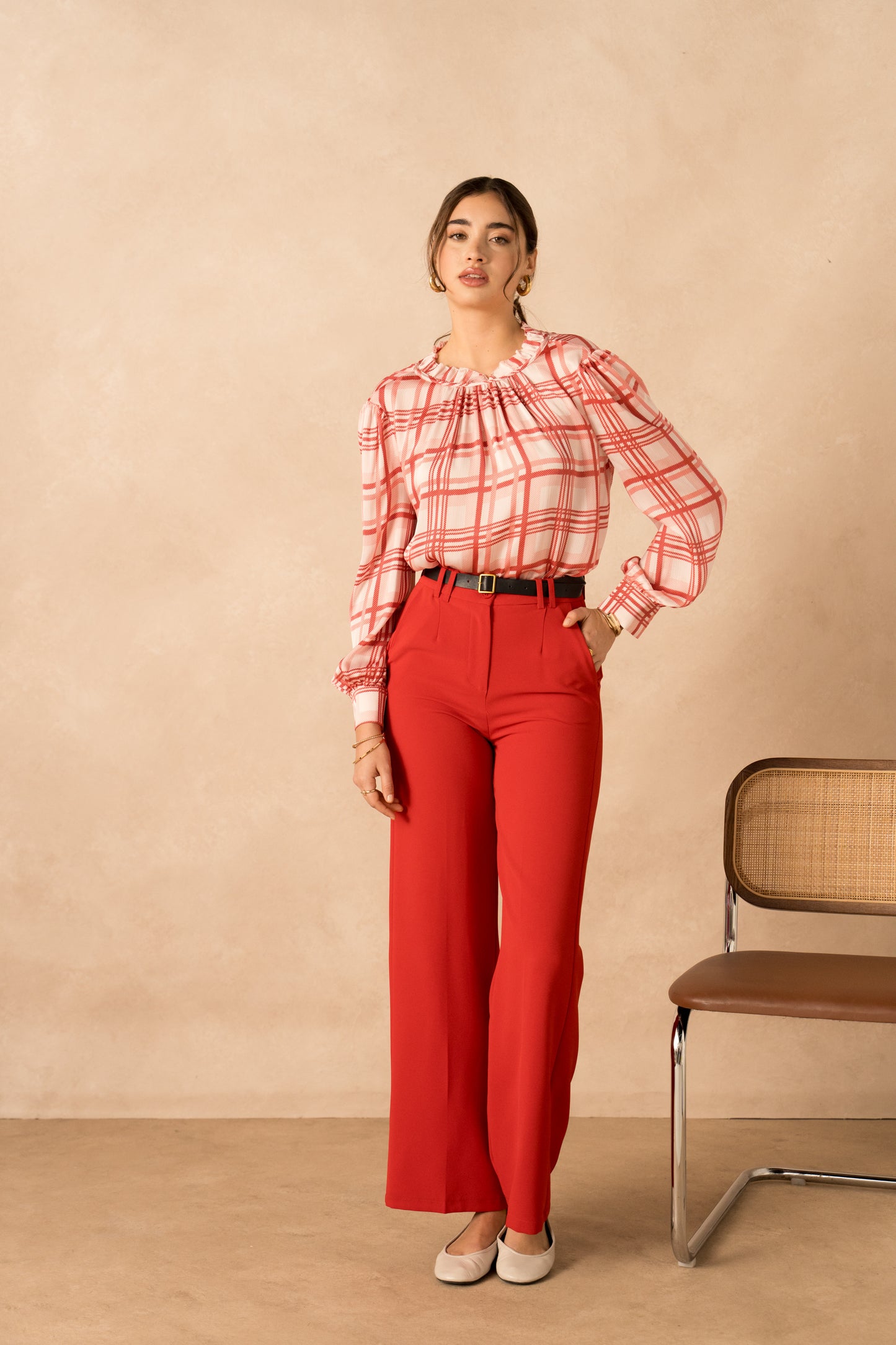 Broek Marie rood
