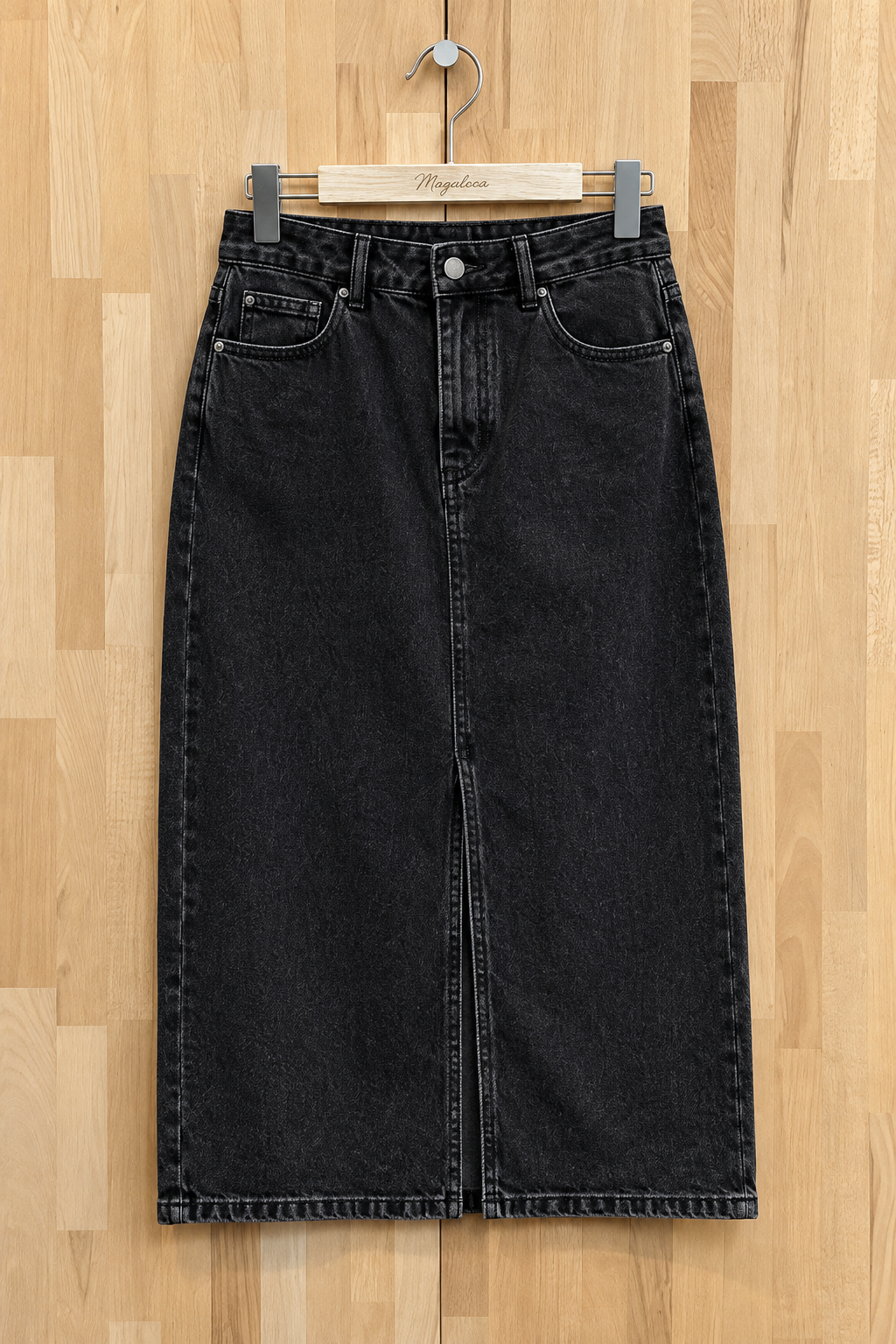 Jeansrok Maya zwart