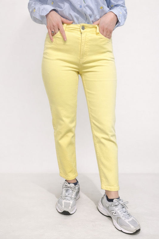 Jeansbroek Redial geel