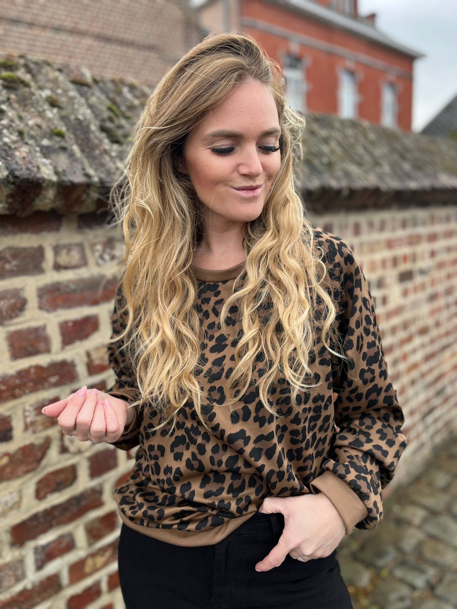 Pull Terra Leopard Camel