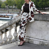 Broek Amélie Cerignola gesso/choco