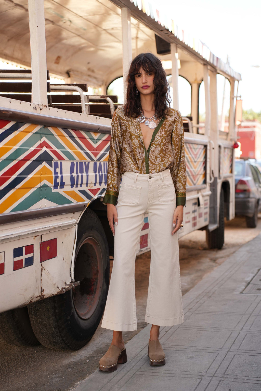 Jeansbroek Oraije Louise flare