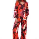 K-Design - Wijde broek met design (B101)