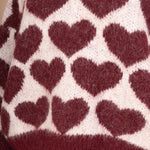 Pull Love wine/beige