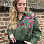 Hemd Intuition khaki