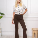 Jeansbroek Foly choco