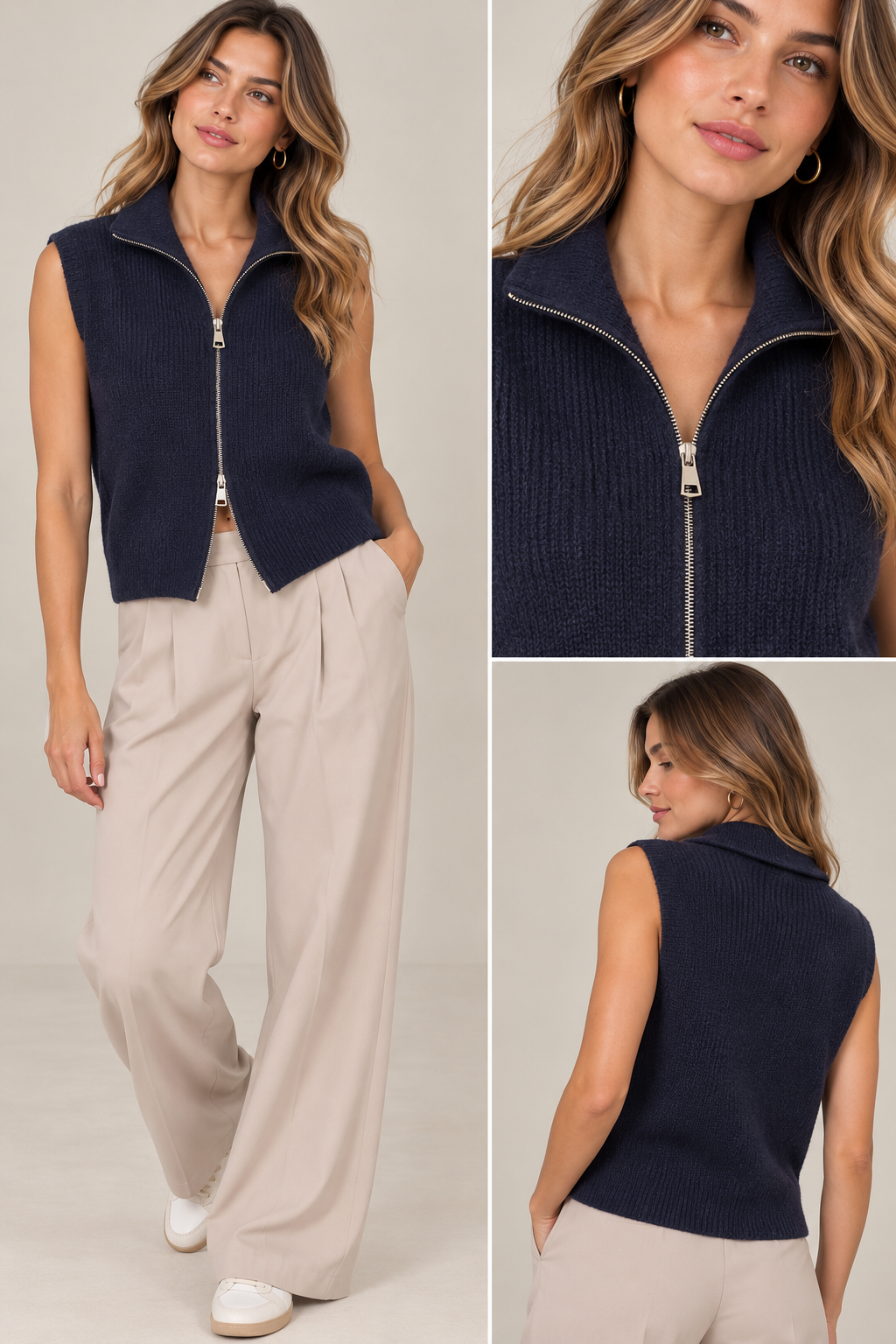 Gilet/debardeur Lucy navy