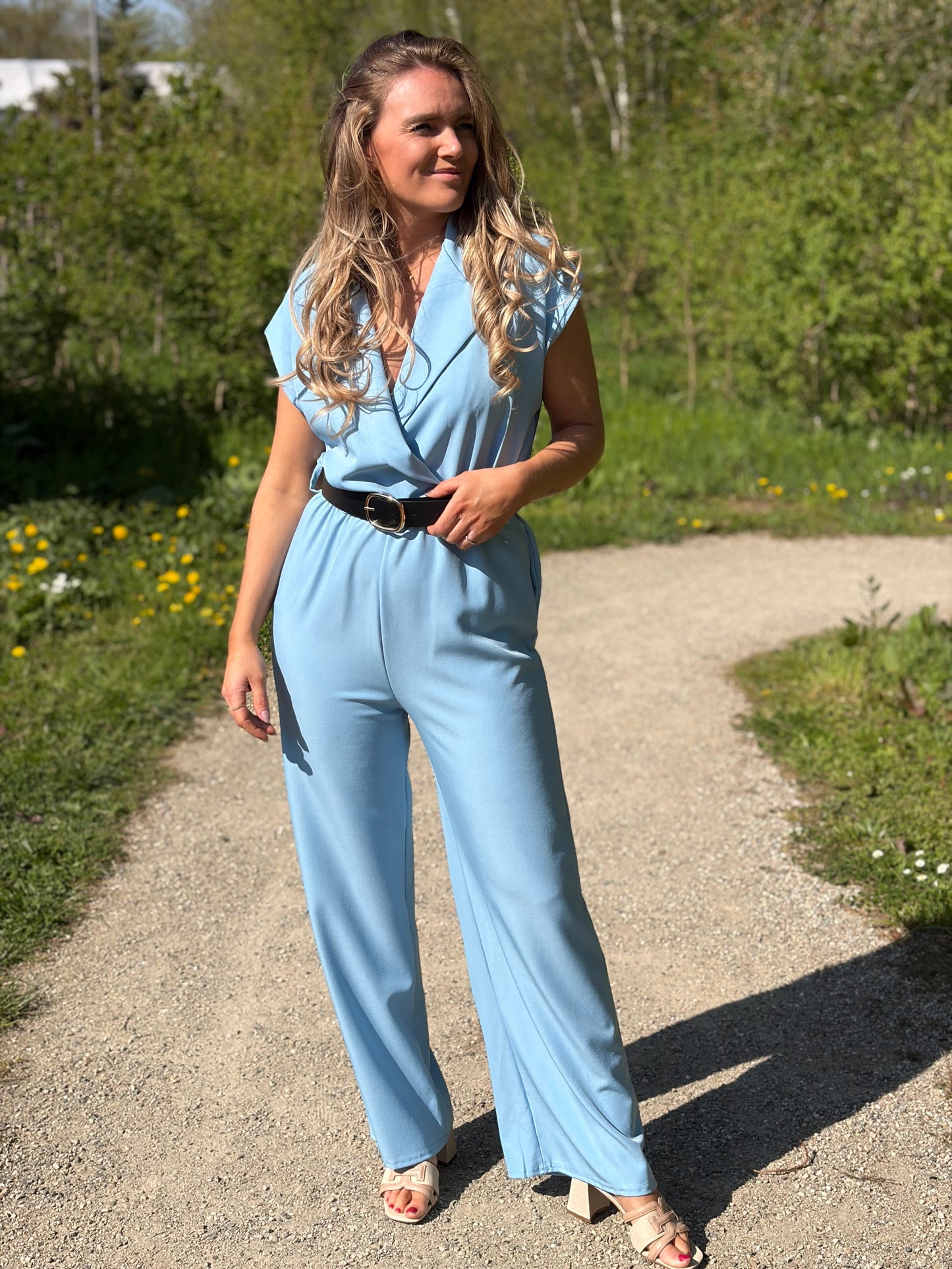 Jumpsuit Mia blauw