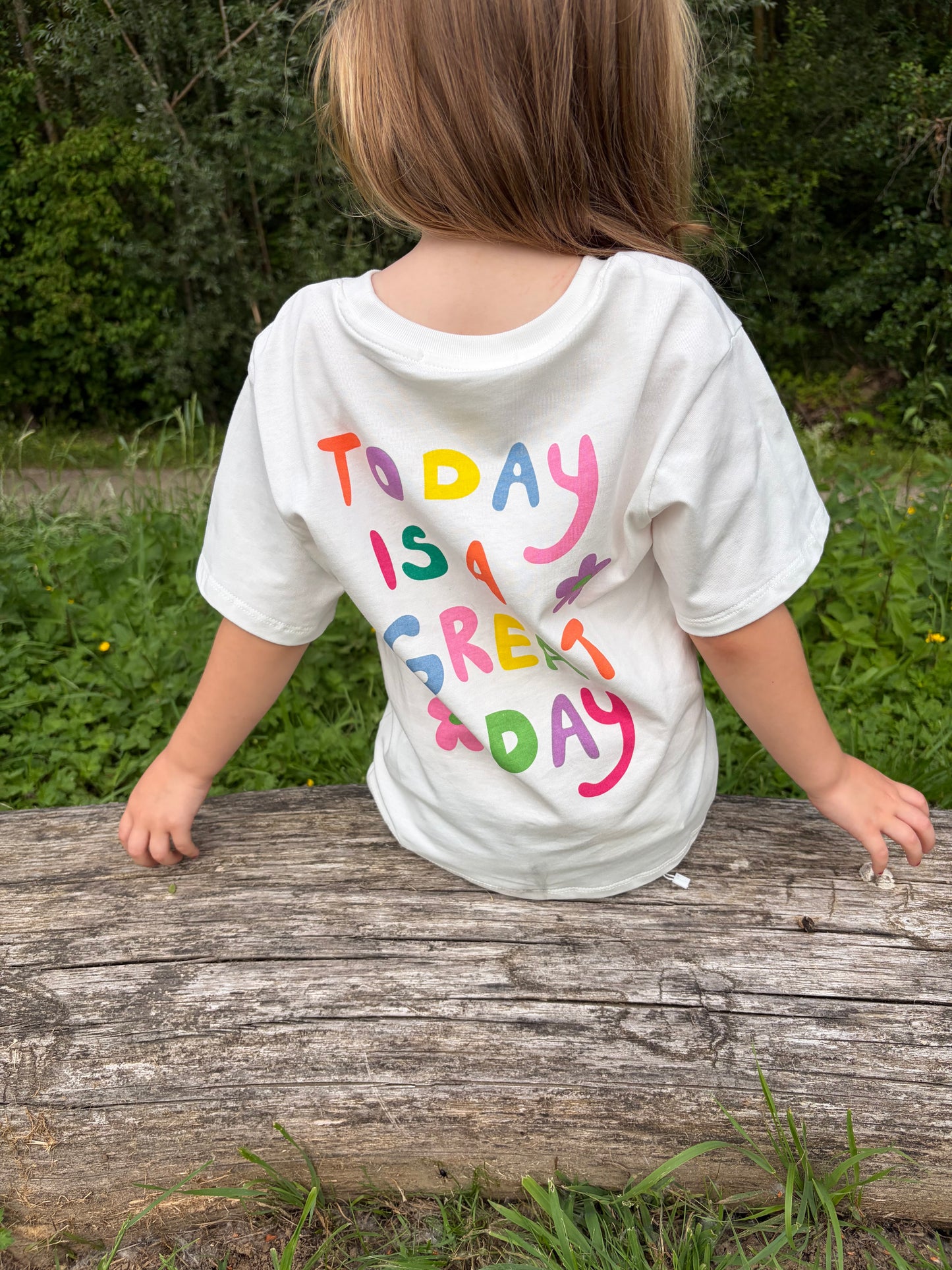 T-shirt Fille great day