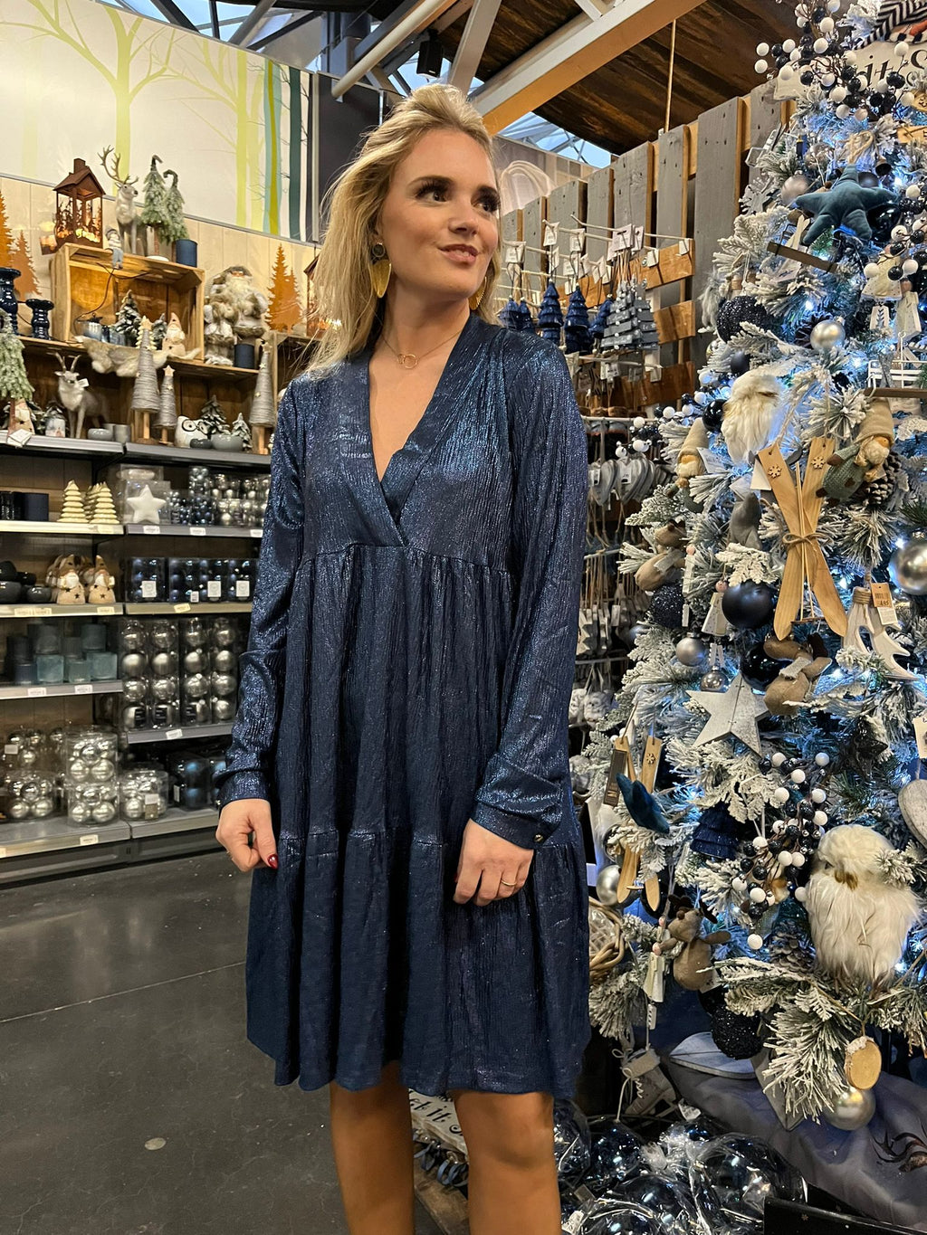 Feestkleedje Avril blauw