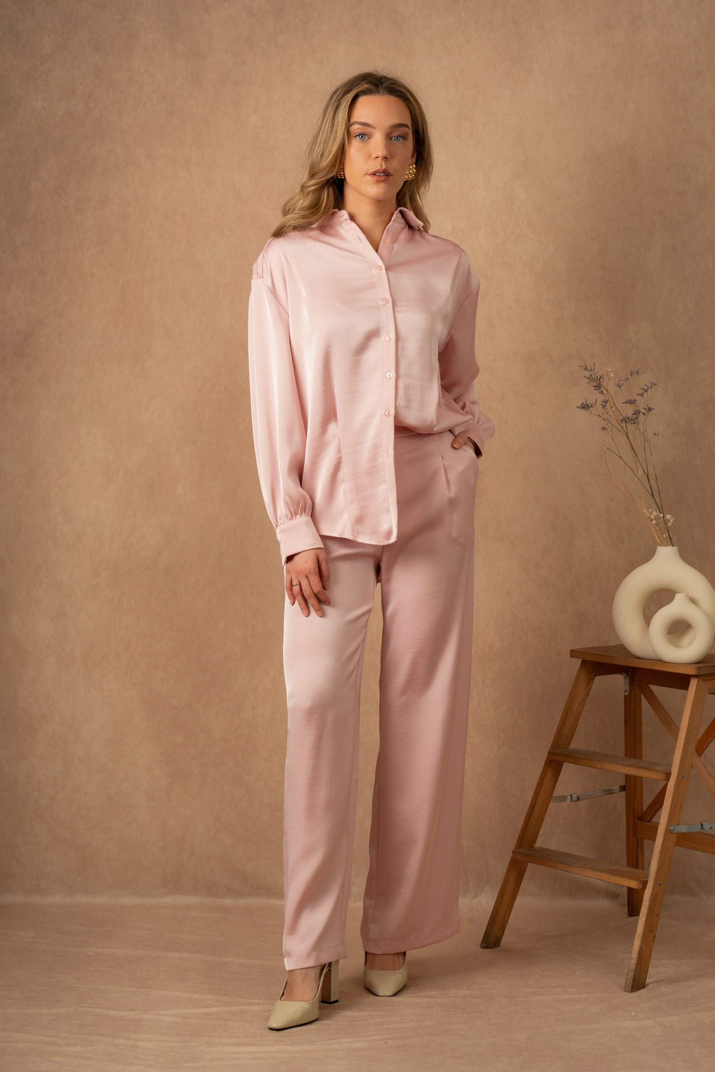 Hemd Marie roze