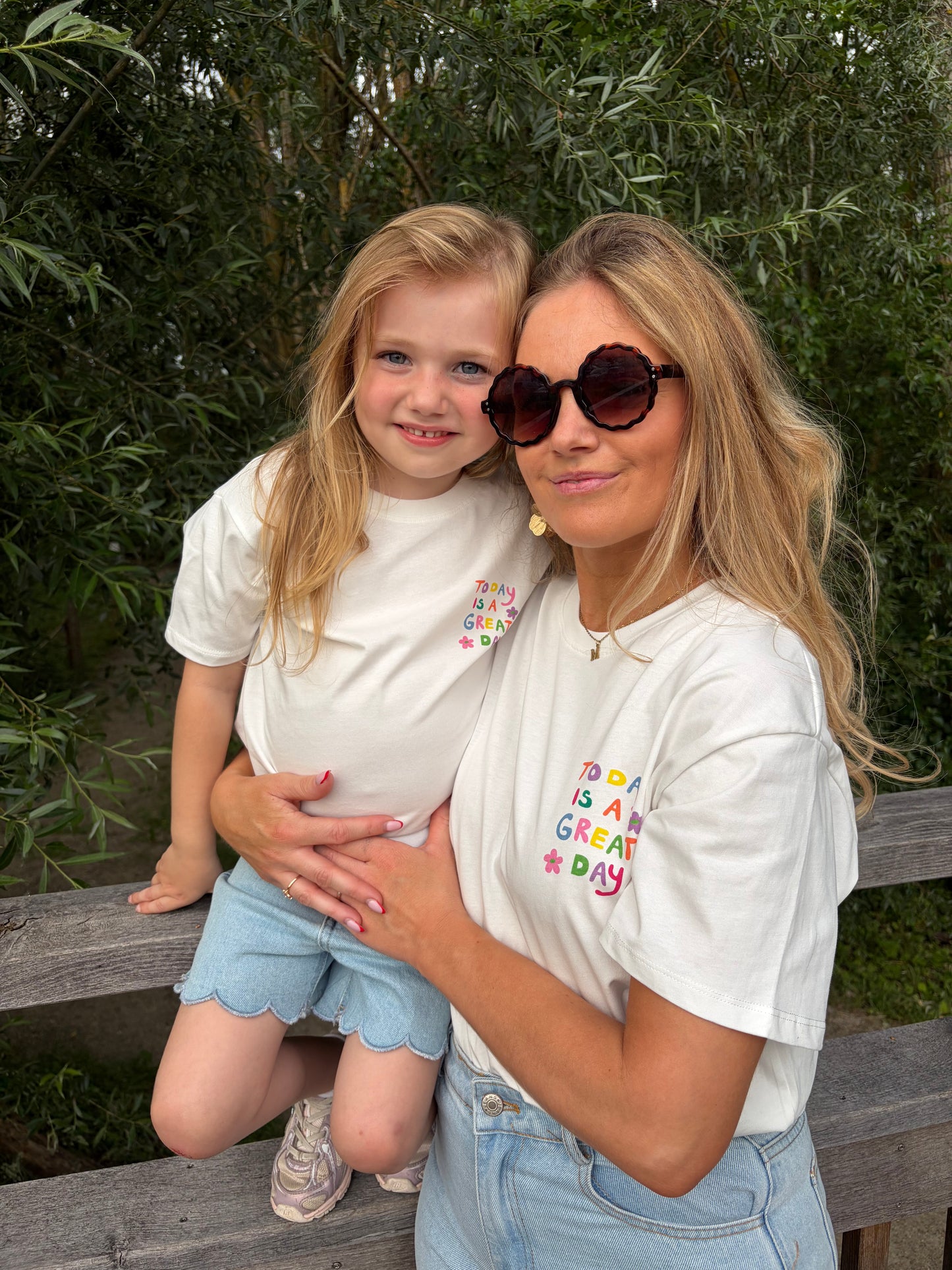 T-shirt Fille great day