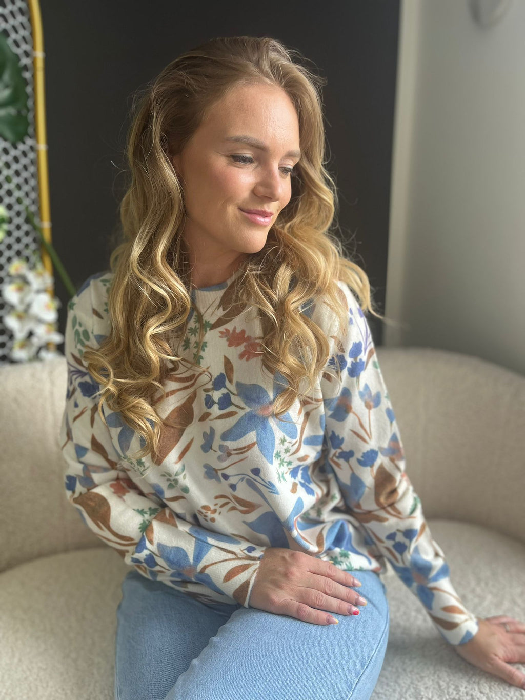 Pull Milo fleur
