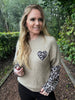 Pull Kimberly taupe Leopard