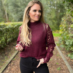 Pull Kimberly burgundy