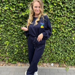 Broek Michelle blauw