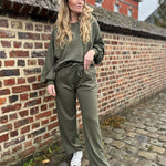 Broek Michelle khaki