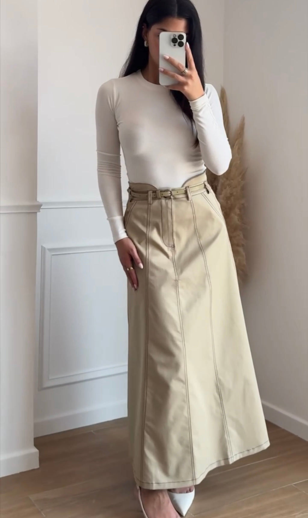 Rok Korinne beige