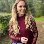 Pull/debardeur Naya Bordeaux