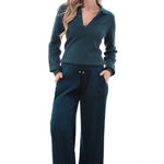 K-Design - Wijde broek met trekkoord (B771)