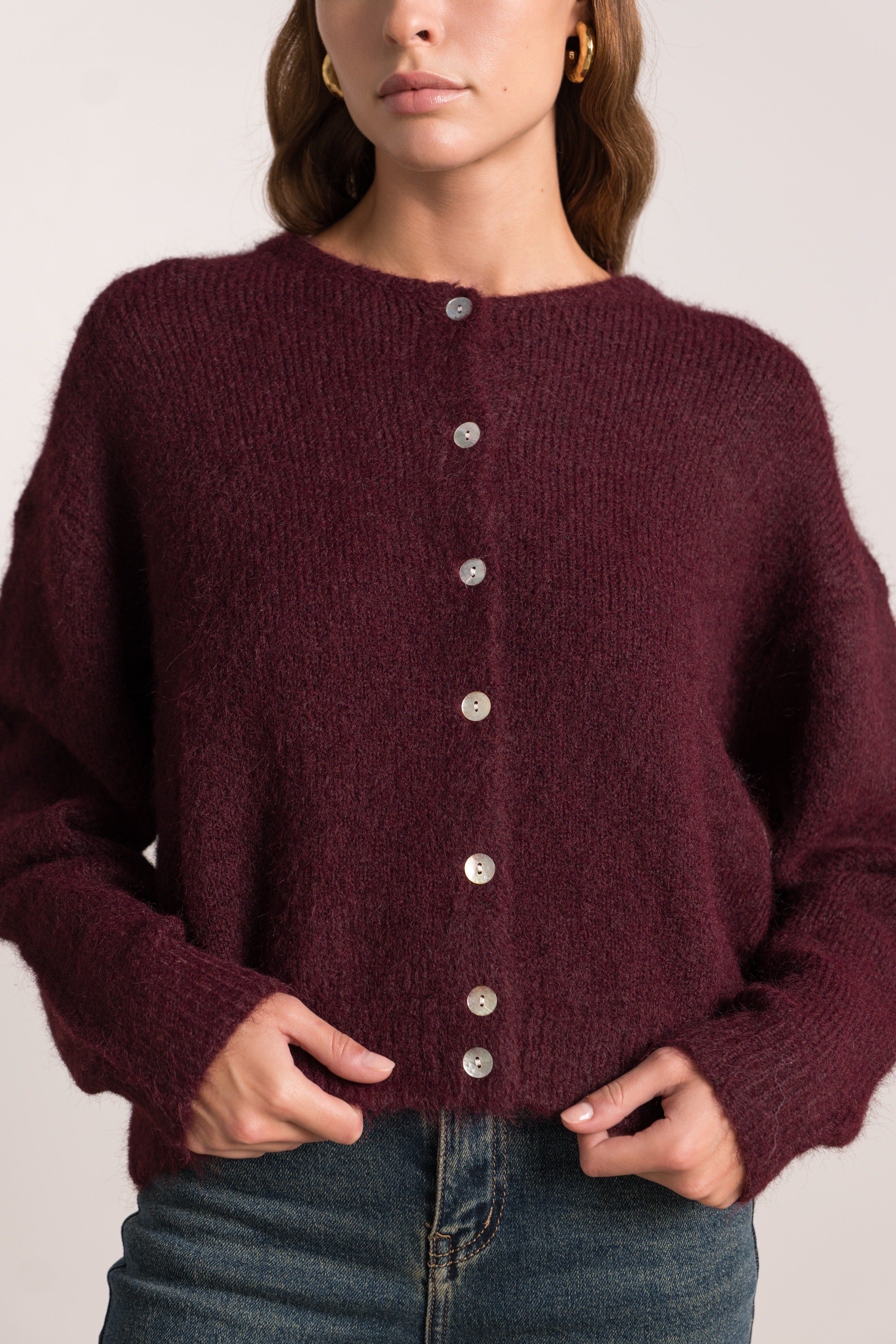 Gilet Musy Bordeaux