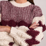 Pull Musy Bordeaux