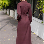 Kleed Cindy suède bordeaux