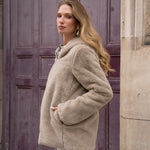 Vest Laura khaki/beige