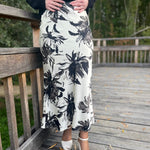 Rok Elli zwart/beige