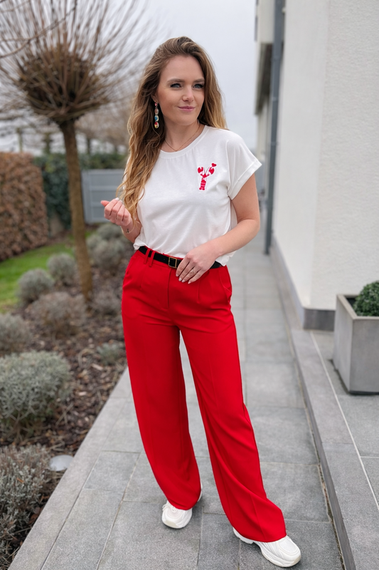 Broek Marie rood