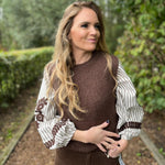 Pull/debardeur Naya choco