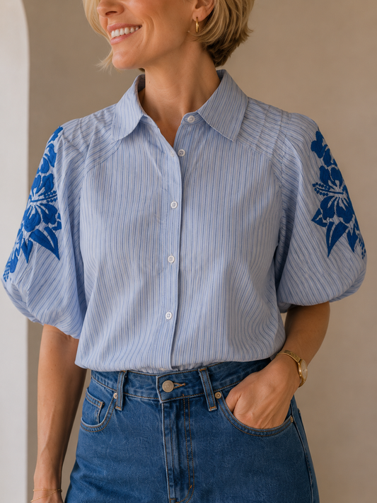 Hemd Elli blauw