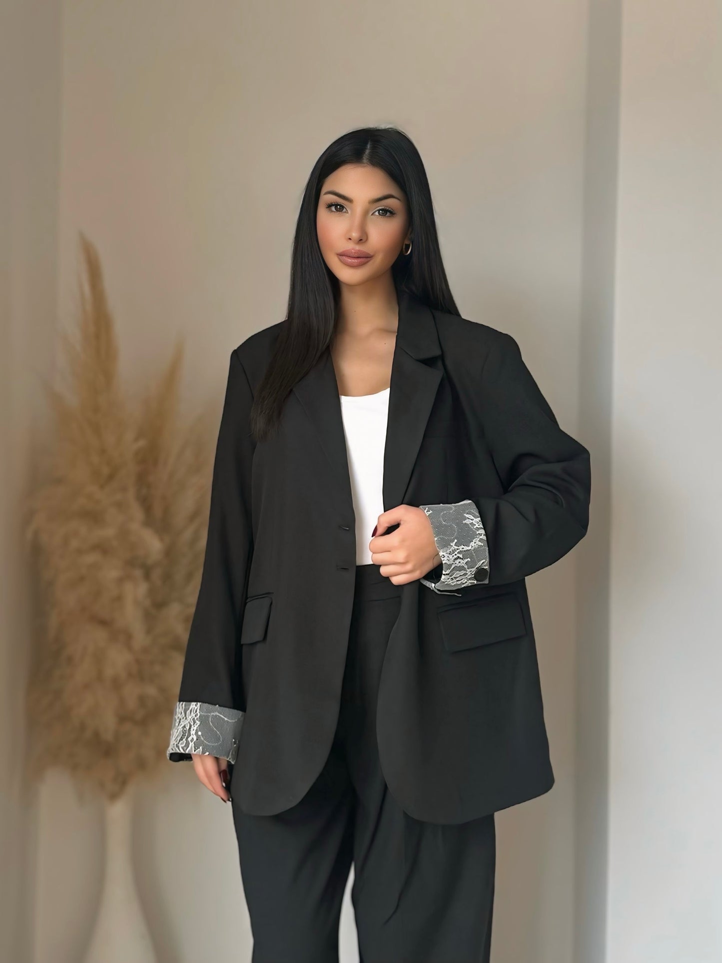 Blazer  Korinne zwart