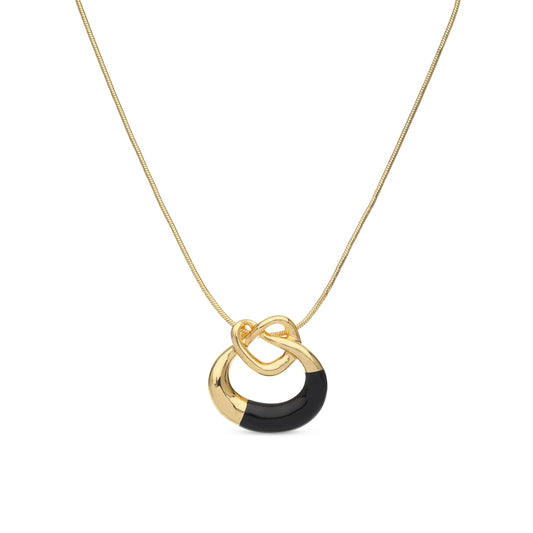 Ketting BE jewels zwart 376