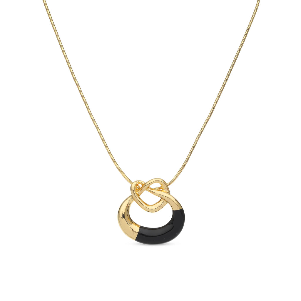 Ketting BE jewels zwart 376