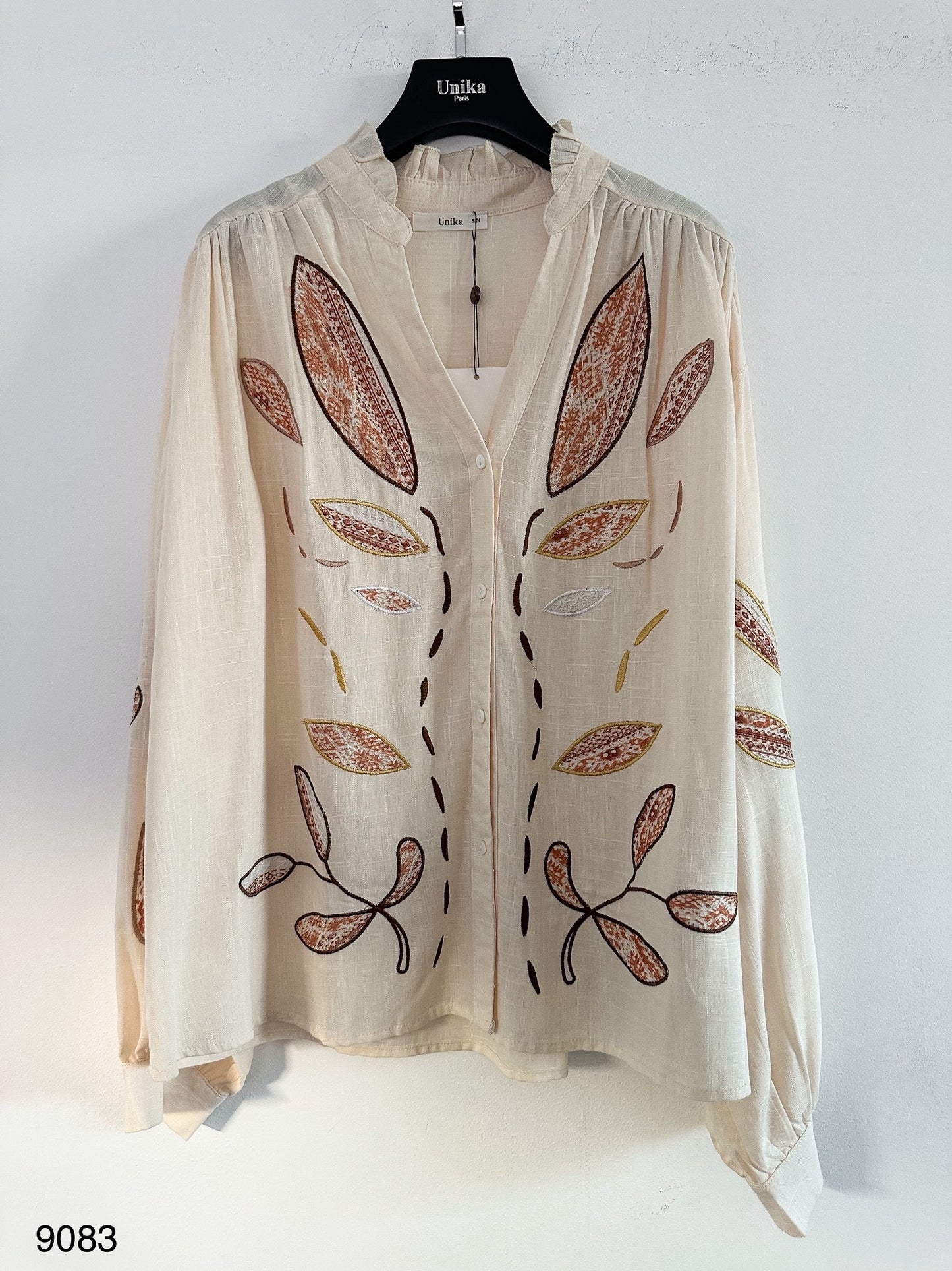 Hemd Anika beige