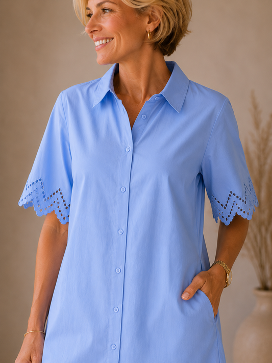Kleedje Kimberly licht blauw
