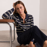 Jeansbroek Musy donker blauw