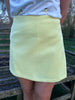Short/rok Anika geel