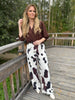 Broek Amélie Cerignola gesso/choco