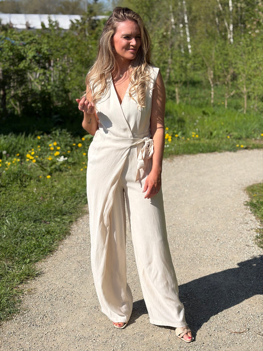 Jumpsuit Elli beige