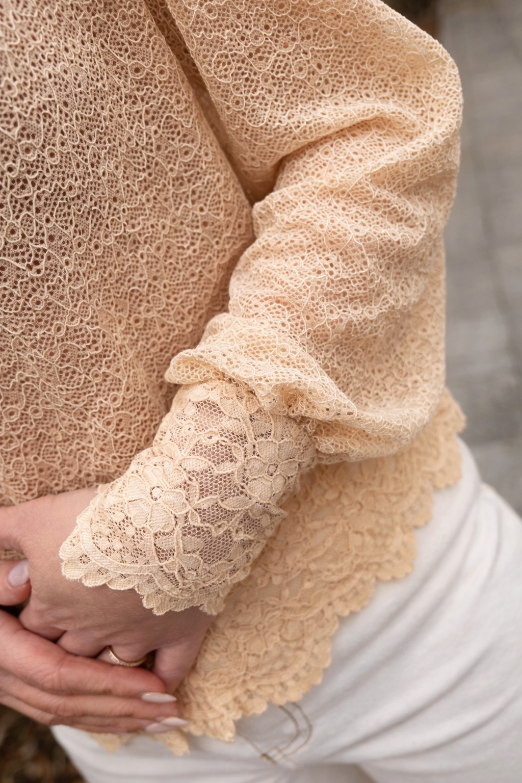 Hemd Marie beige