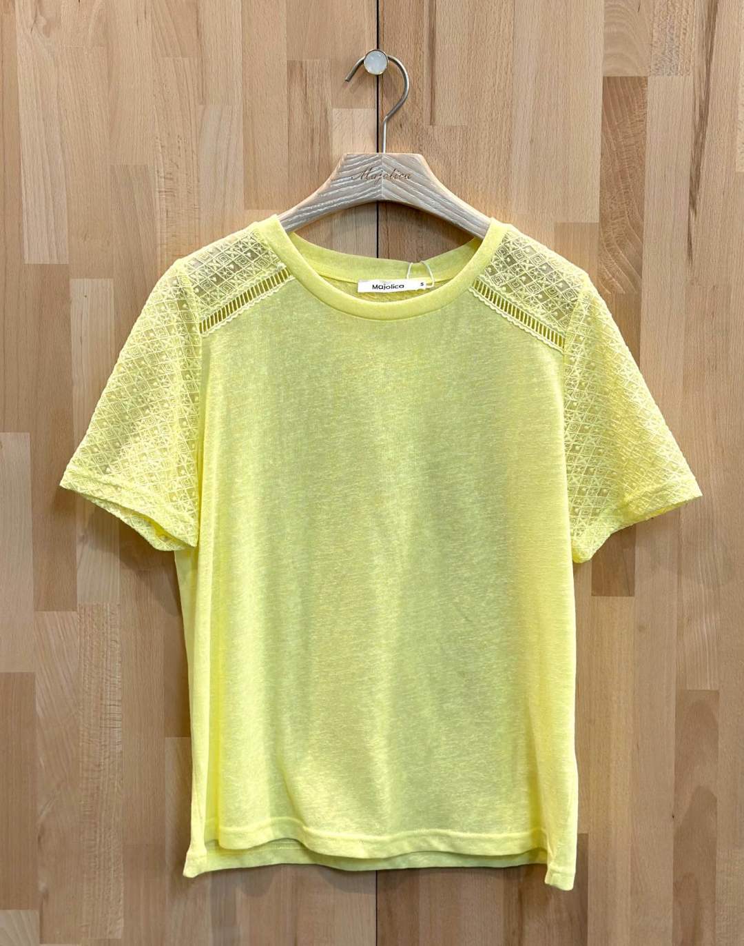 T-shirt Maya geel